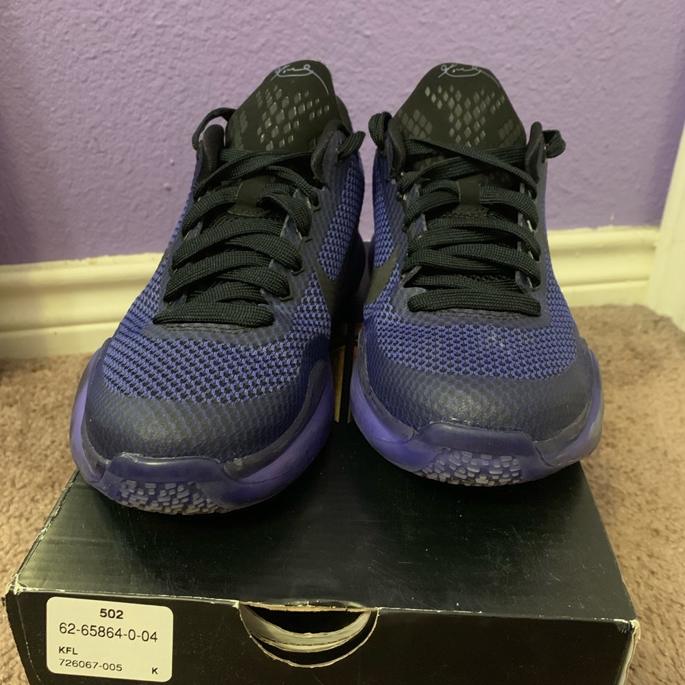 Nike Kobe X 10 - Size 3.5Y Purple/Black